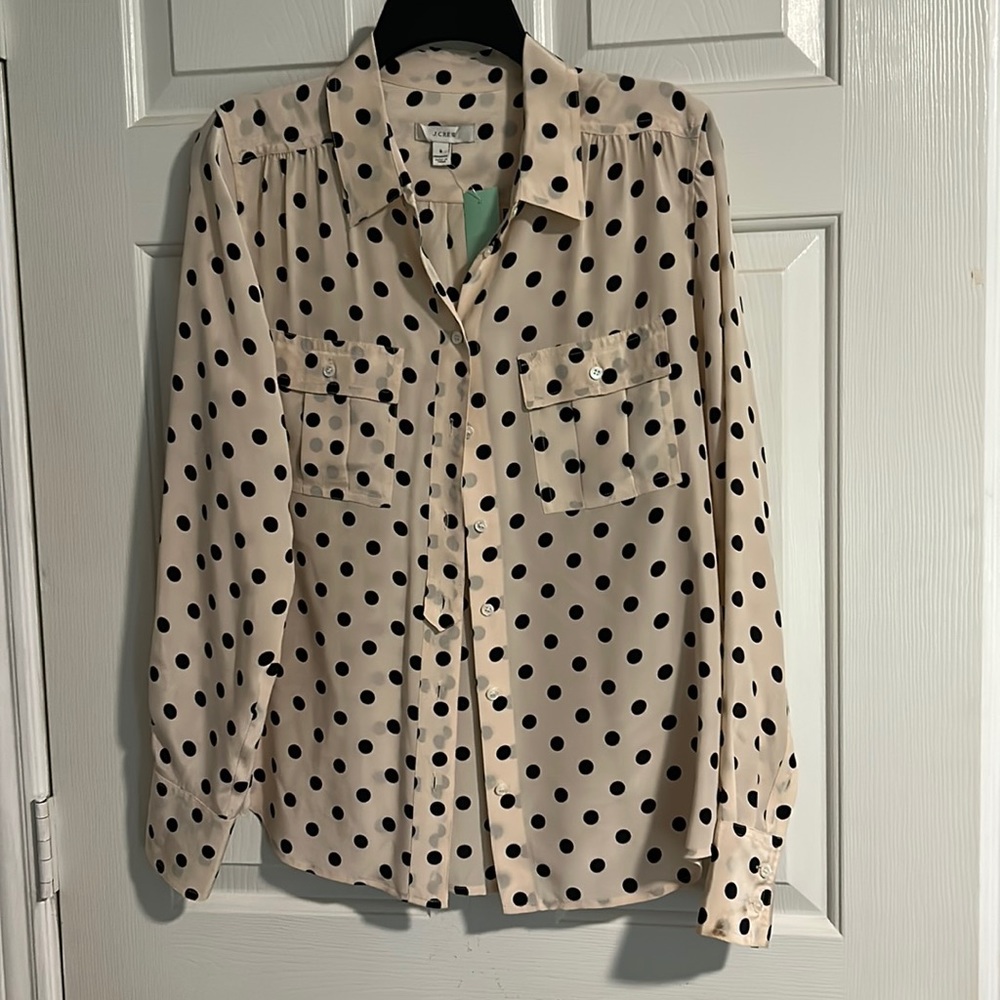 J crew button down euc